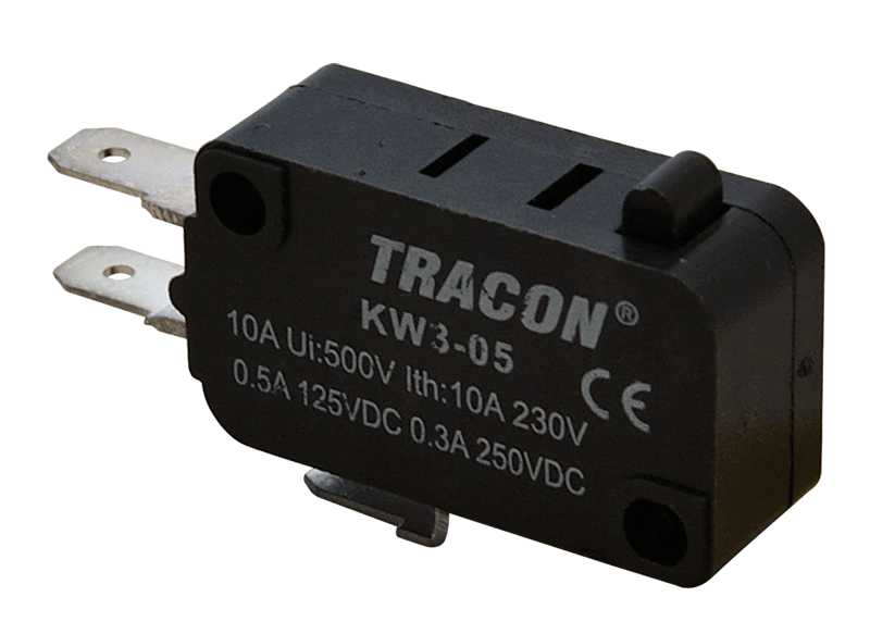 Wyłącznik krańcowy mikro ze zderzakiem