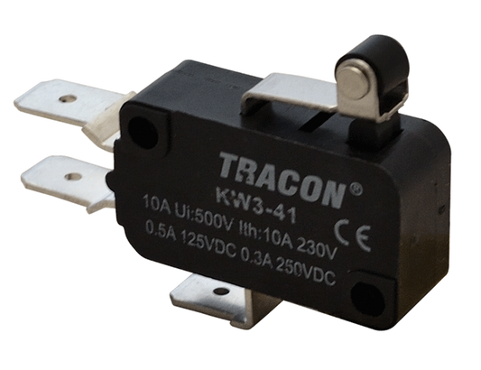 Wyłącznik krańcowy mikro z dźwignią i rolką