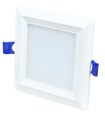 Square LED recessed luminaire 6W 230V Samsung