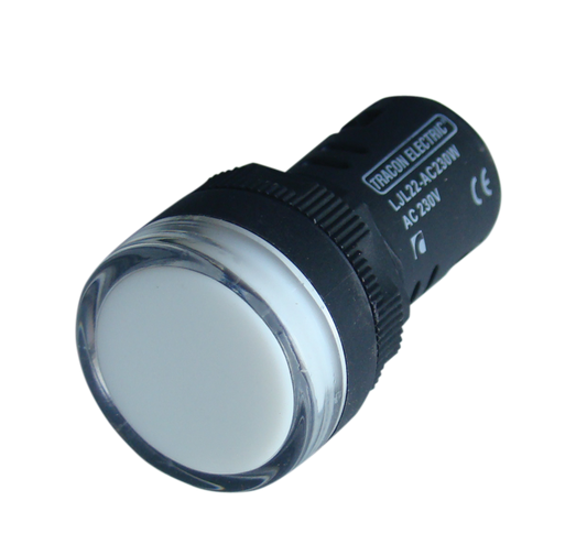 Lampka kontrolna LED biała