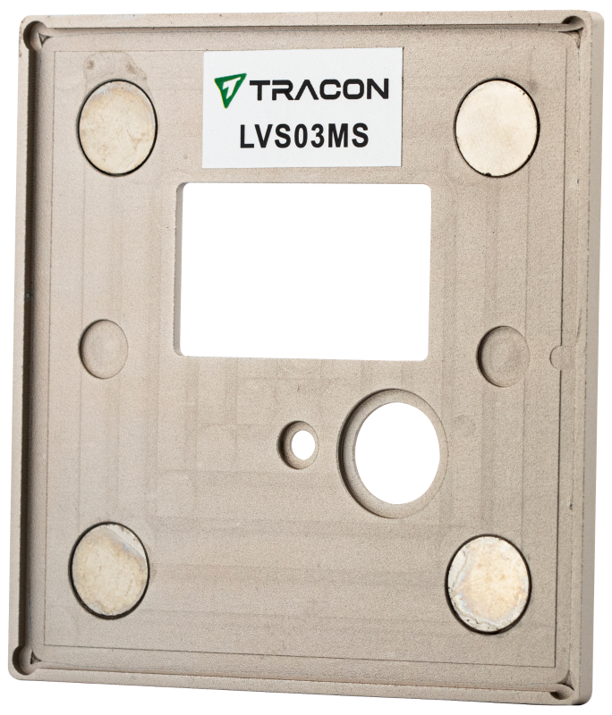 Magnetyczna płyta czołowa do oprawy LVS03M srebrna - Zdjęcie 2