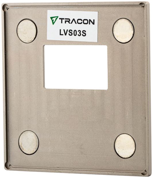 Magnetyczna płyta czołowa do oprawy LVS03 srebrna - Zdjęcie 2