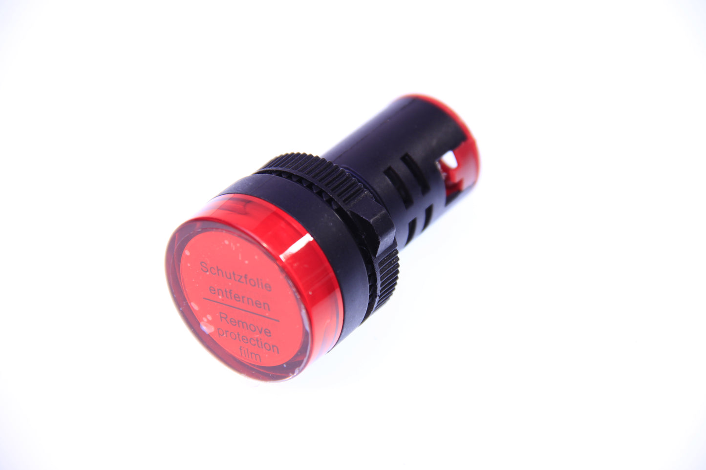 Red LED indicator lamp 22mm 24V AC DC