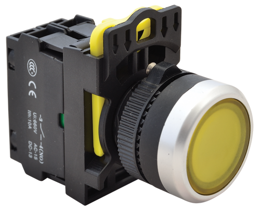 Przełącznik podświetlony żółty