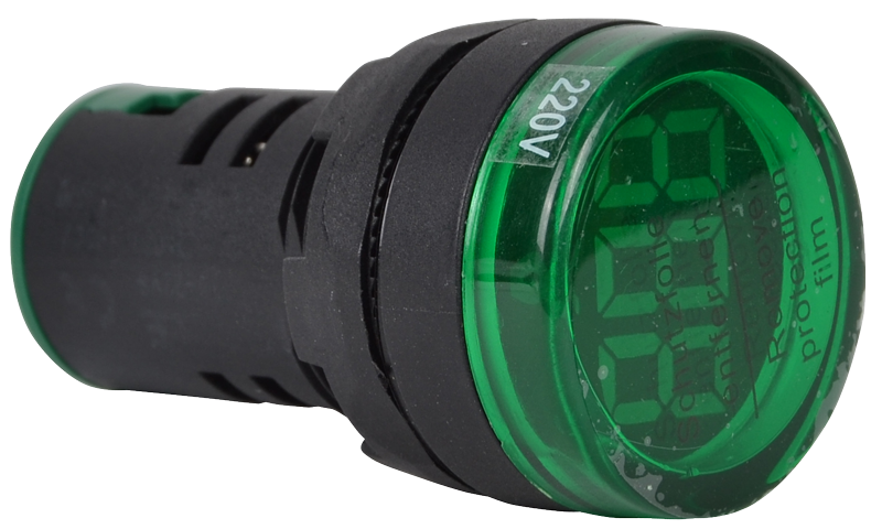 Miernik napięcia sygnalizacja LED zielona