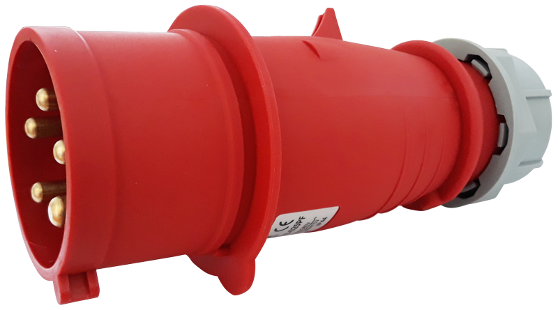 Wtyczka przemysłowa z opcją odwrócenia fazy