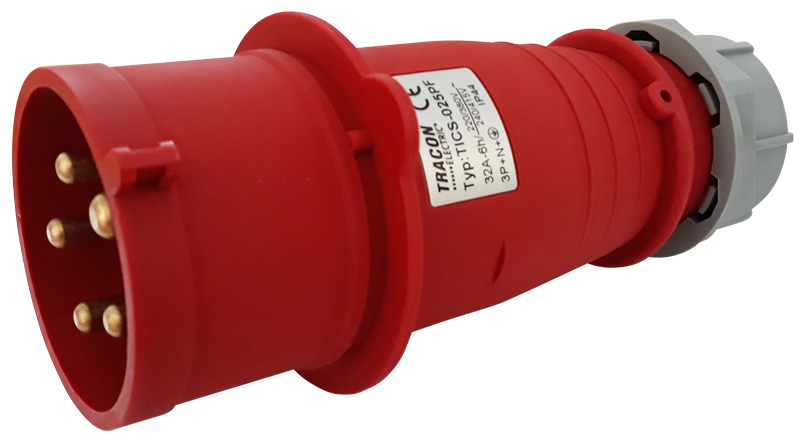 Wtyczka przemysłowa z opcją odwrócenia fazy - Zdjęcie 2