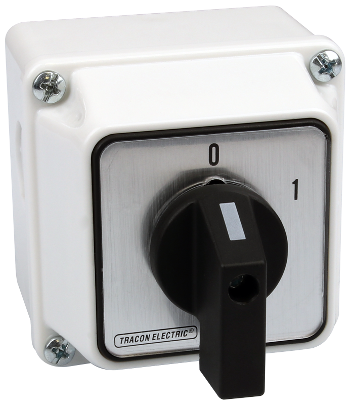 Przełącznik krzywkowy z obudową WŁ-WYŁ