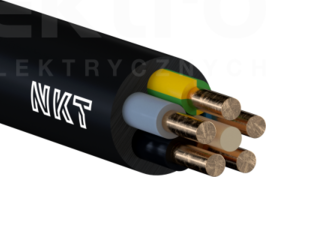 Kabel energetyczny YKY 5X16 żo NKT 1m