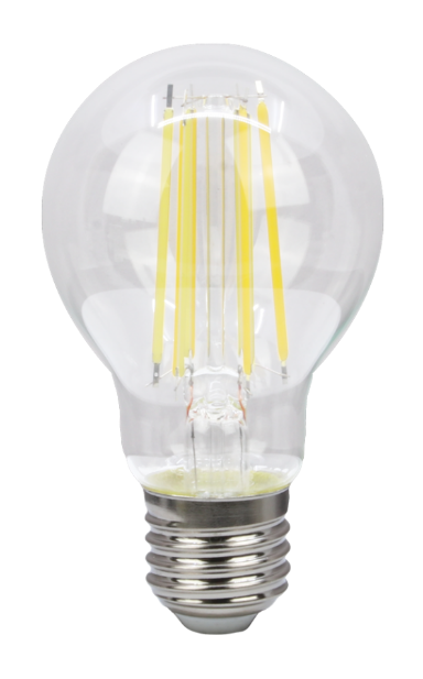 LED bulb globe filament 230V 12W E27 2700K 1530lm TRACON