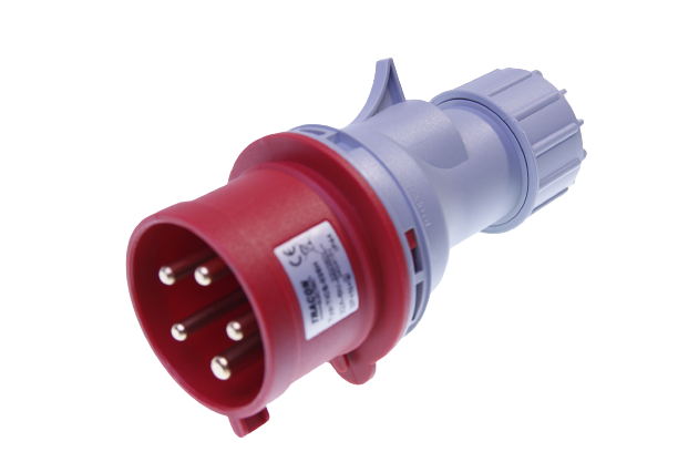 PORTABLE PLUG 32A 400V 3P + N IP44