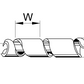 Spiral tape for wrapping cables, colorless, 10 m