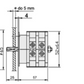 Array cam switch 0-1 40A 3P ARC 40-12