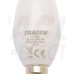 Żarówka LED świeczka 230V 7W E14 4000K 600lm TRACON