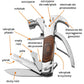 Multitool 13w1 scyzoryk wielofunkcyjny nierdzewny + etui na pasek