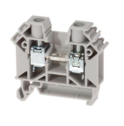 ZUG-10 SCREW CONNECTOR GRAY DIN ROOM